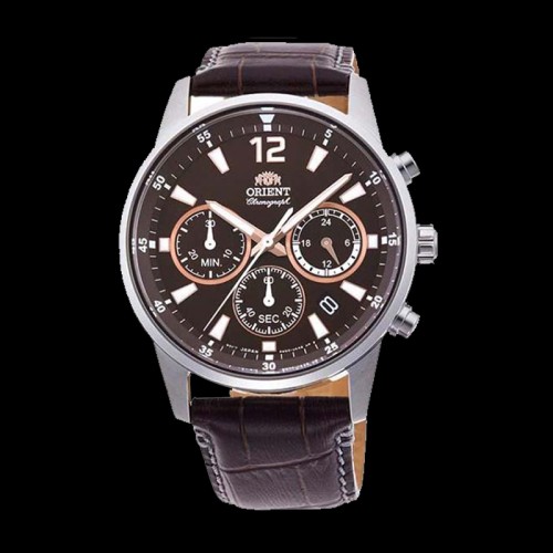 ORIENT: Quartz Sports Watch, Metal Strap - 42mm (RA-KV0006Y)